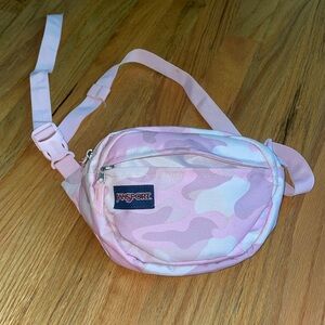Pink Camo Jansport Crossbody bag